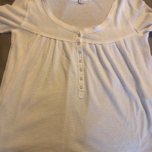 Free People Flowing Thermal Henley